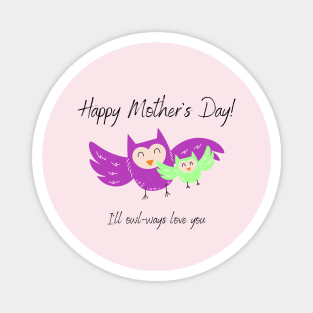 Mother's Day Owls Magnet